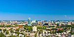 Stamford Connecticut Skyline Aug 2017